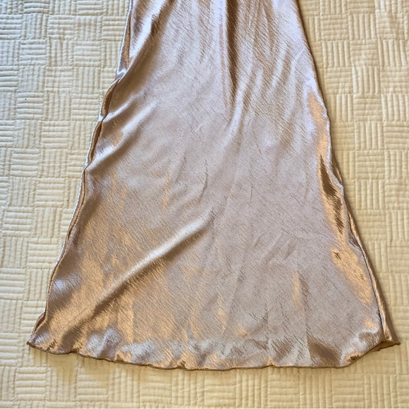 NWT Bebe Elegant Satin Slip Dress Size XS - Picture 2 of 7